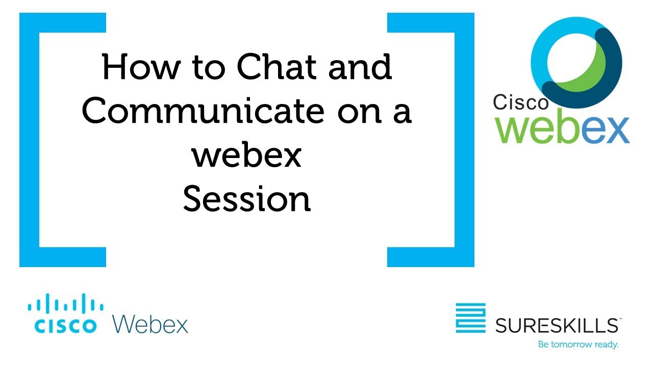 How to communicate on webex thumbnail