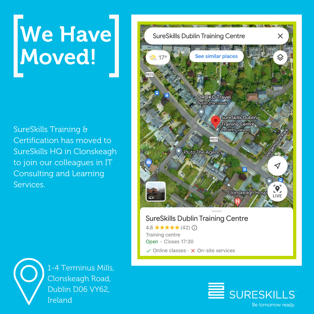 SureSkills We Have Moved