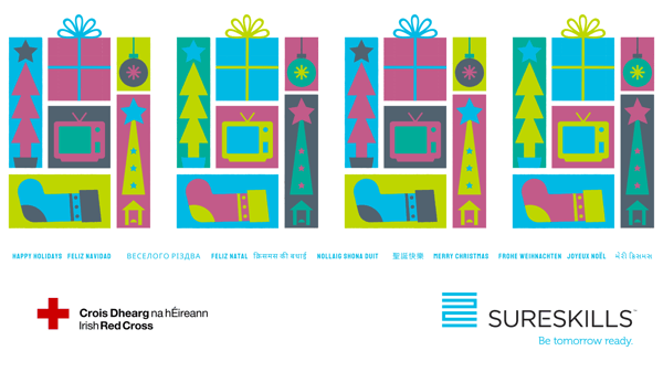 SureSkills and the Irish Red Cross at Christmas